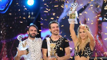 Así festejaron Pedro Alfonso y Flor Vigna, los campeones del Bailando 2016 Así festejaron Pedro Alfonso y Flor Vigna, los campeones del Bailando 2016