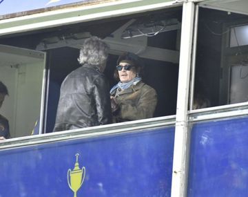 Inesperada visita: Johnny Depp disfrutó del Boca de Úbeda en la Bombonera