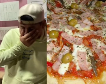 Fueron a un pizza libre de Las Grutas