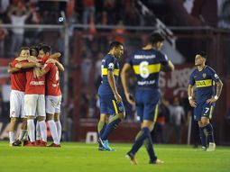 Independiente festeja y Boca sufre Independiente festeja y Boca sufre