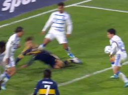 ¿Doble mano y penal para Boca? ¿Doble mano y penal para Boca?