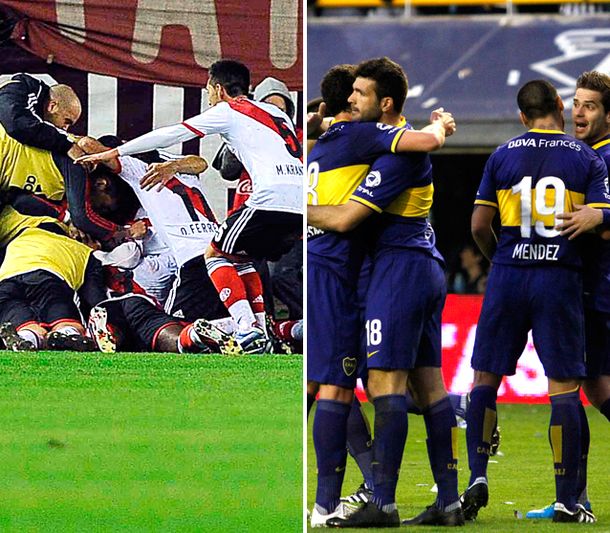 ¿Qué pasó la última vez que ganaron Boca y River antes de un clásico?