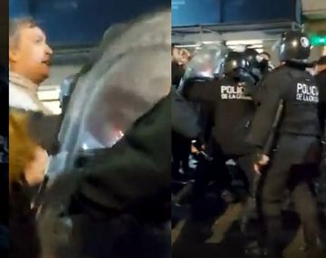 Masivo repudio a la agresión de la Policía contra Máximo