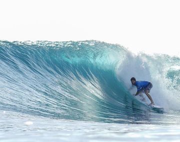 Santi extraña competir. Pero ya se focaliza en el 2021, en el circuito QS y el Mundial ISA en El Salvador.