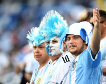 Último recurso: los hinchas argentinos y un canto inaudito tras la goleada en Nizhni