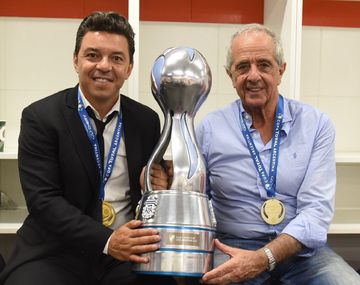 La chicana de Gallardo a Boca tras ganar la Copa Argentina