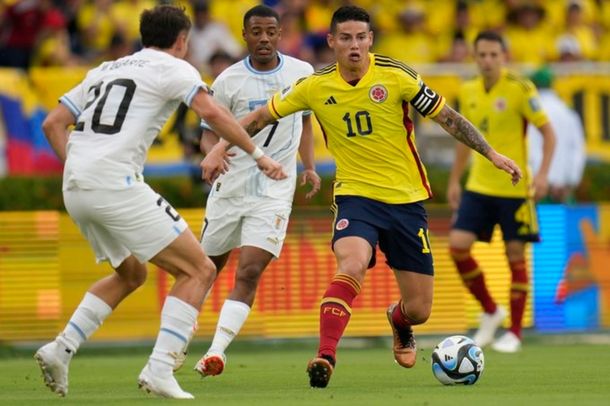Eliminatorias Sudamericanas: Uruguay rescató un agónico empate en su visita a Colombia
