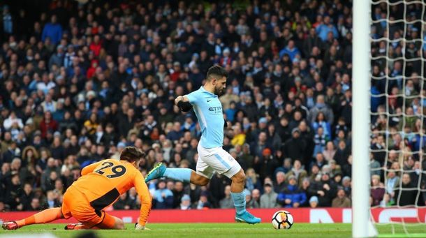 El Kun Agüero fue la figura del partido