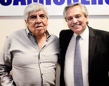 Hugo Moyano apoya la reelección de Alberto Fernández