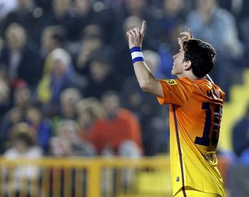 De la mano de Lio Messi