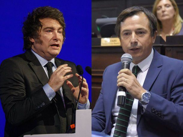 El día en el que Javier Milei insultó a un diputado y salió corriendo por los pasillos de un canal