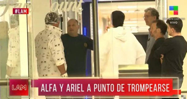 Gran Hermano: Ariel y Alfa, casi a las piñas en un camarín de Telefe