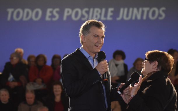 Macri: Voy a trabajar para darle a los jubilados el dinero que les corresponde