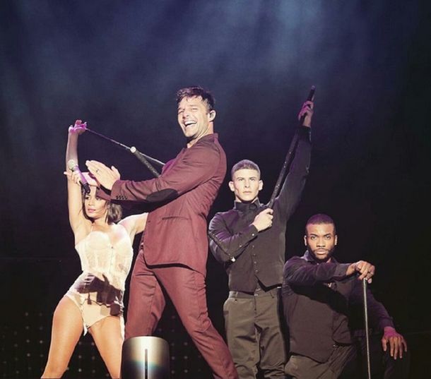 Ricky Martin comenzó su gira en Argentina e hizo delirar a 15 a mil personas