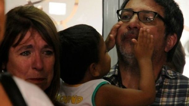 Sergio Gigliotti&nbsp;y&nbsp;Cristina Morla&nbsp;reclama la adopción de Kiki.