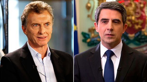 Macri recibe a su par de Bulgaria en Casa Rosada