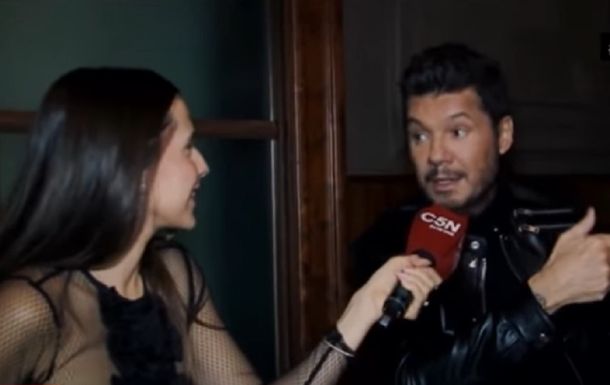 Julieta Camaño y Marcelo Tinelli en C5N