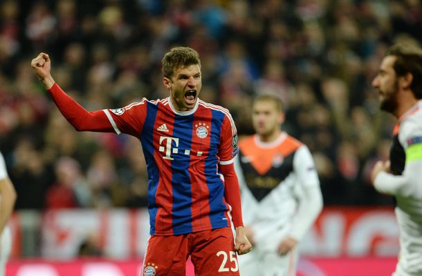 El Bayern Munich aplastó al Shakhtar y se metió en cuartos