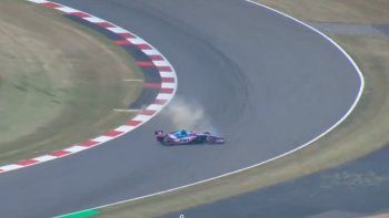 Franco Colapinto se despistó en la Qualy del GP de Gran Bretaña Franco Colapinto se despistó en la Qualy del GP de Gran Bretaña