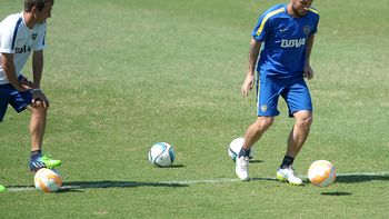 tras el debut triunfal, boca volvio a entrenar pensando en la copa libertadores tras el debut triunfal, boca volvio a entrenar pensando en la copa libertadores