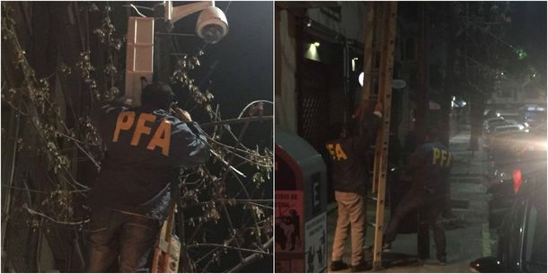 Luego de la denuncia de Cristina, retiran las cámaras frente a su domicilio