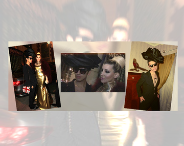 El excéntrico look de Charlotte Caniggia en la gala de la revista Gente