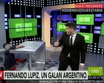 Mirá la violenta caída de Fernando Lúpiz en C5N: ¿qué dirá la Conmebol?