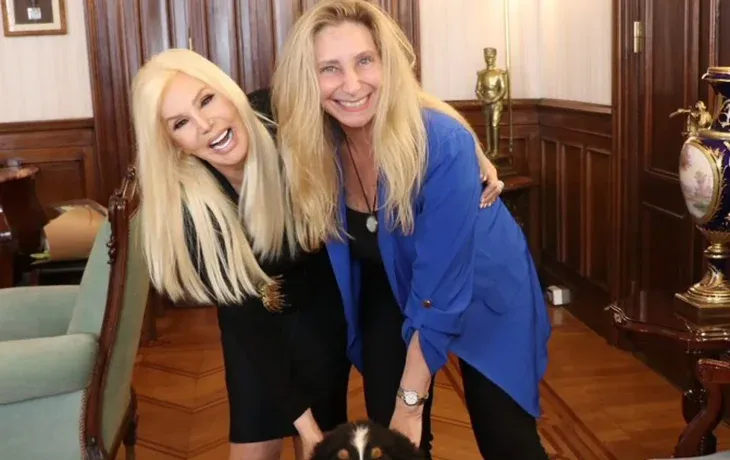 Susana Giménez y Karina Milei