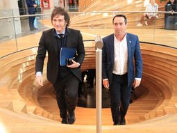 Javier Milei recorrió Mercado Libre con Marcos Galperín.