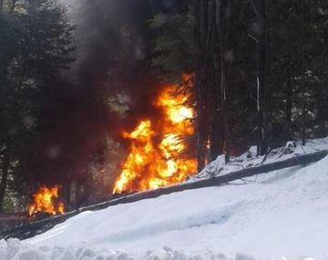 Choque fatal entre un auto y un camión cisterna en Villa La Angostura