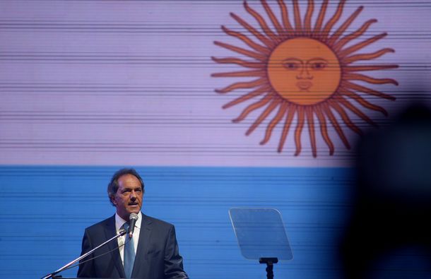 Scioli confía en ganar en primera vuelta: La gente quiere resolver esto el 25 de octubre
