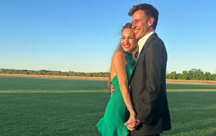 El romántico mensaje de Pampita para García Moritán en su cuarto aniversario