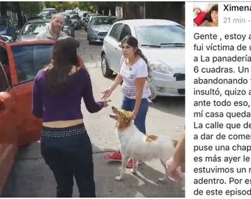 El descargo en Facebook de la mujer acusada de abandonar a su perra