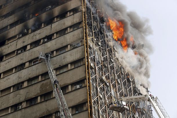 El edificio tenía 17 pisos