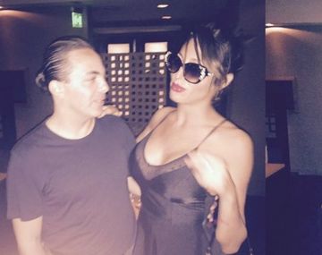 Extraño encuentro entre Cristian Castro y Vicky Xipolitakis