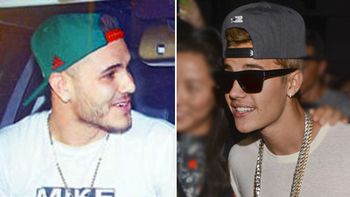 icardi le copio el look a justin bieber icardi le copio el look a justin bieber