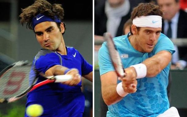 Federer y Del Potro