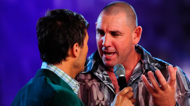 Marcelo Tinelli bajó a la Mole Moli del Bailando 2017