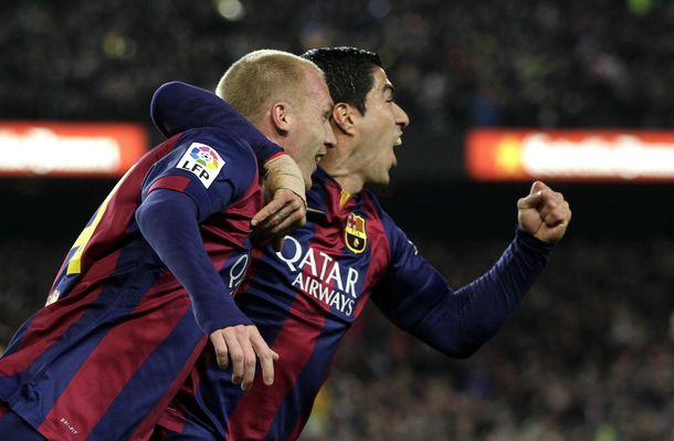 En el Barcelona, Mathieu conquistó el triplete: Liga, Copa del Rey y Champions League. En el Barcelona, Mathieu conquistó el triplete: Liga, Copa del Rey y Champions League.