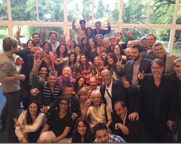 Cristina recibió en Olivos a muchos artistas