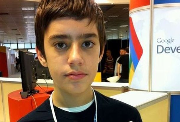 Un chico de 12 años, contratado por Google como programador