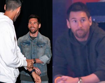 Messi revoluciona la NBA: presente para alentar a Miami Heat en los playoffs