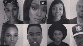 de beyonce a pharrell williams: el video de 23 famosos contra la violencia racial de beyonce a pharrell williams: el video de 23 famosos contra la violencia racial