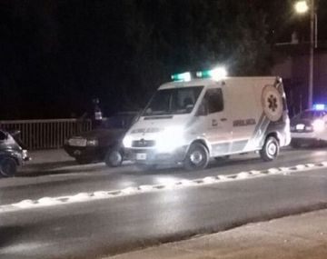 Ambulancias intervienen tras la violenta pelea