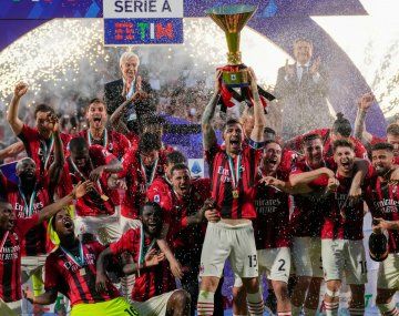 Milan se coronó campeón de la Liga italiana
