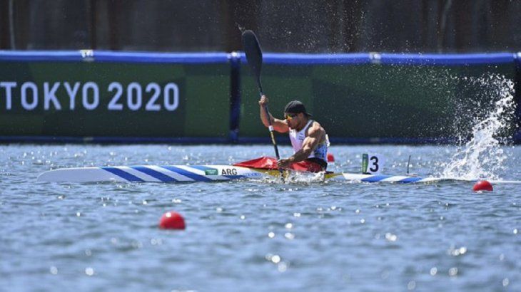 Juegos Olímpicos: Rubén Rézola pasó a las semifinales en K1 200 metros de canotaje