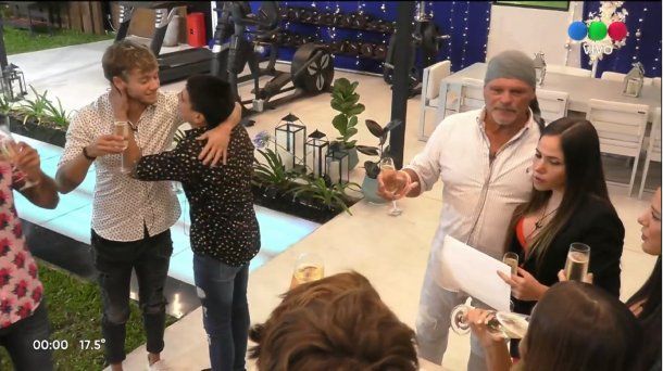 Nacho a Thiago de Gran Hermano: En Año Nuevo te chapo