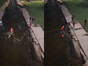 Robó una moto, quiso escapar de la Policía y se tiró al río