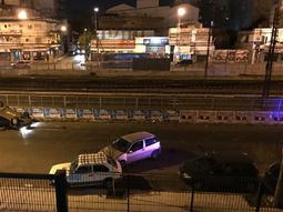 Triple choque y vuelco dejó dos heridos en Ramos Mejía