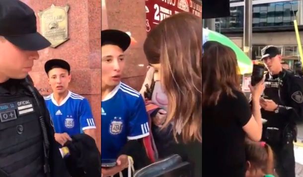 Victoria Donda enfrentó a policías que pararon a un joven vendedor ambulante